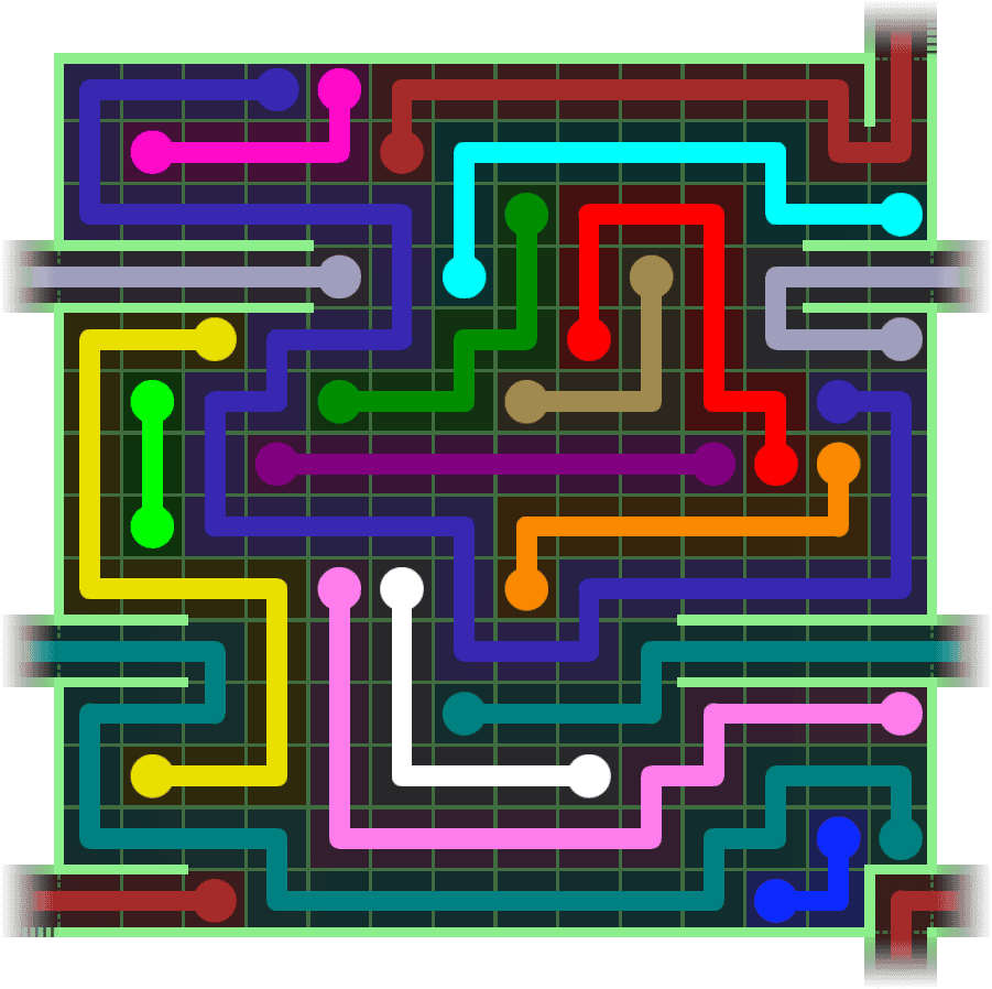 Flow Free Warps 2823 Solution