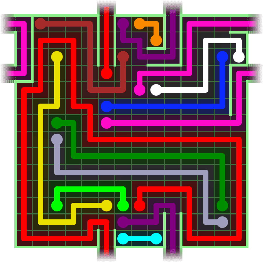 Flow Free Warps 2826 Solution