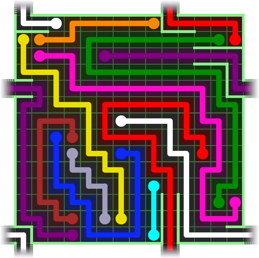 Flow Free Warps 2829 Solution