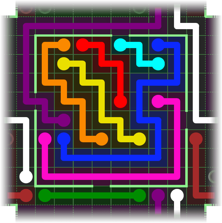 Flow Free Warps 2501 Solution