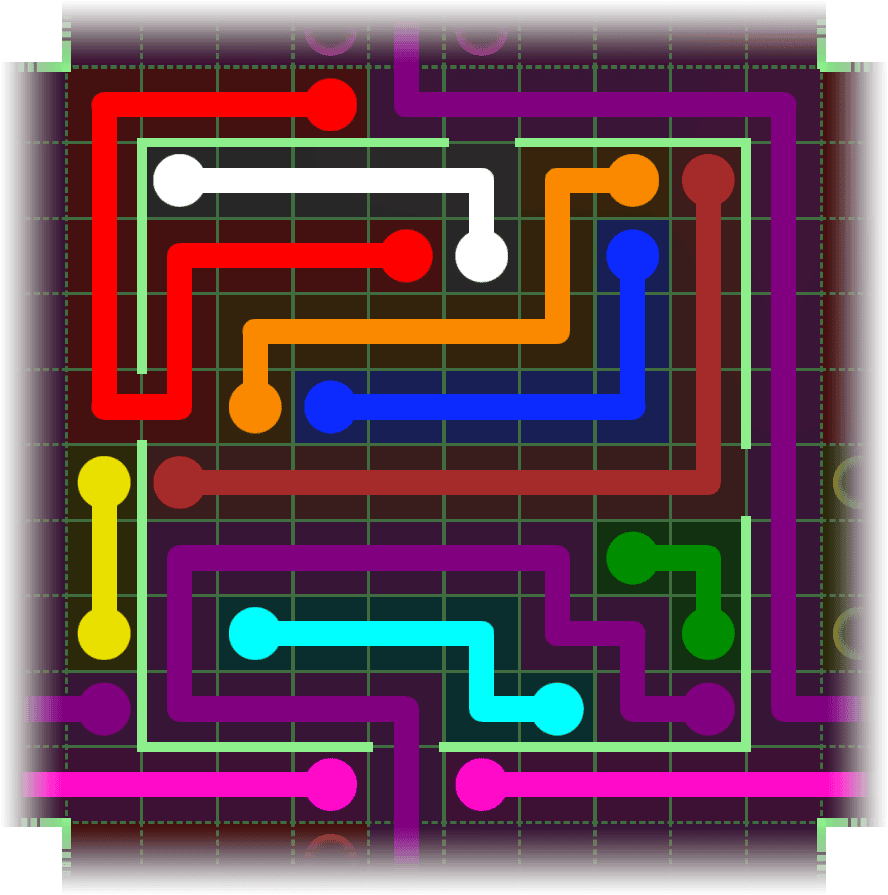 Flow Free Warps 2502 Solution