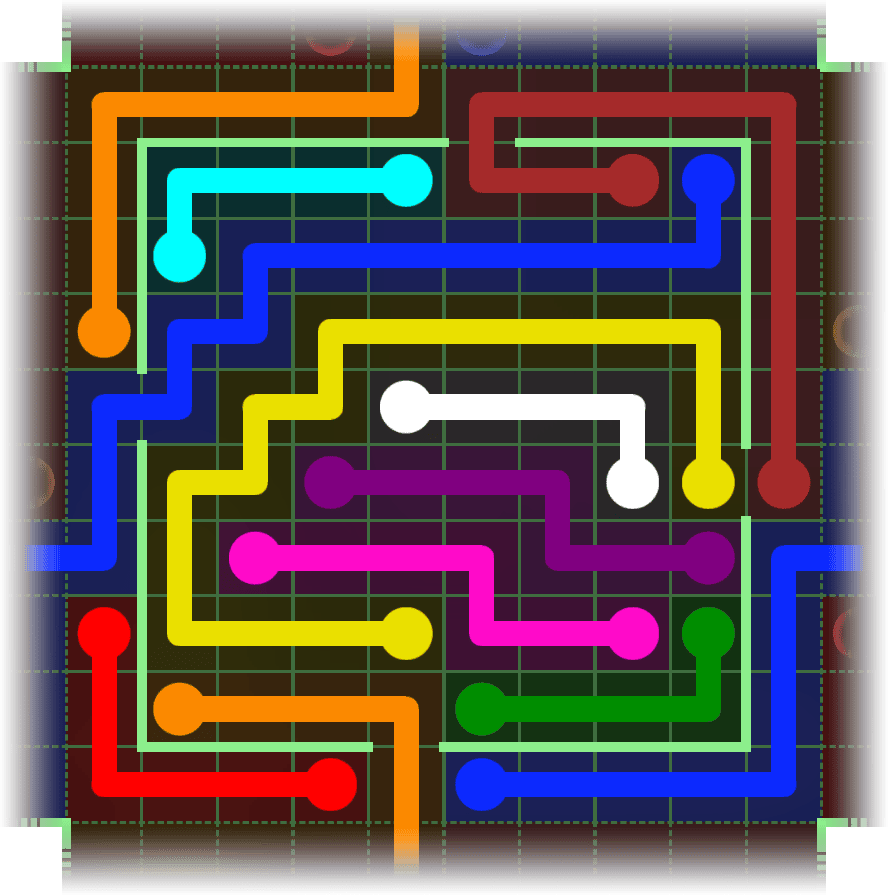 Flow Free Warps 2504 Solution