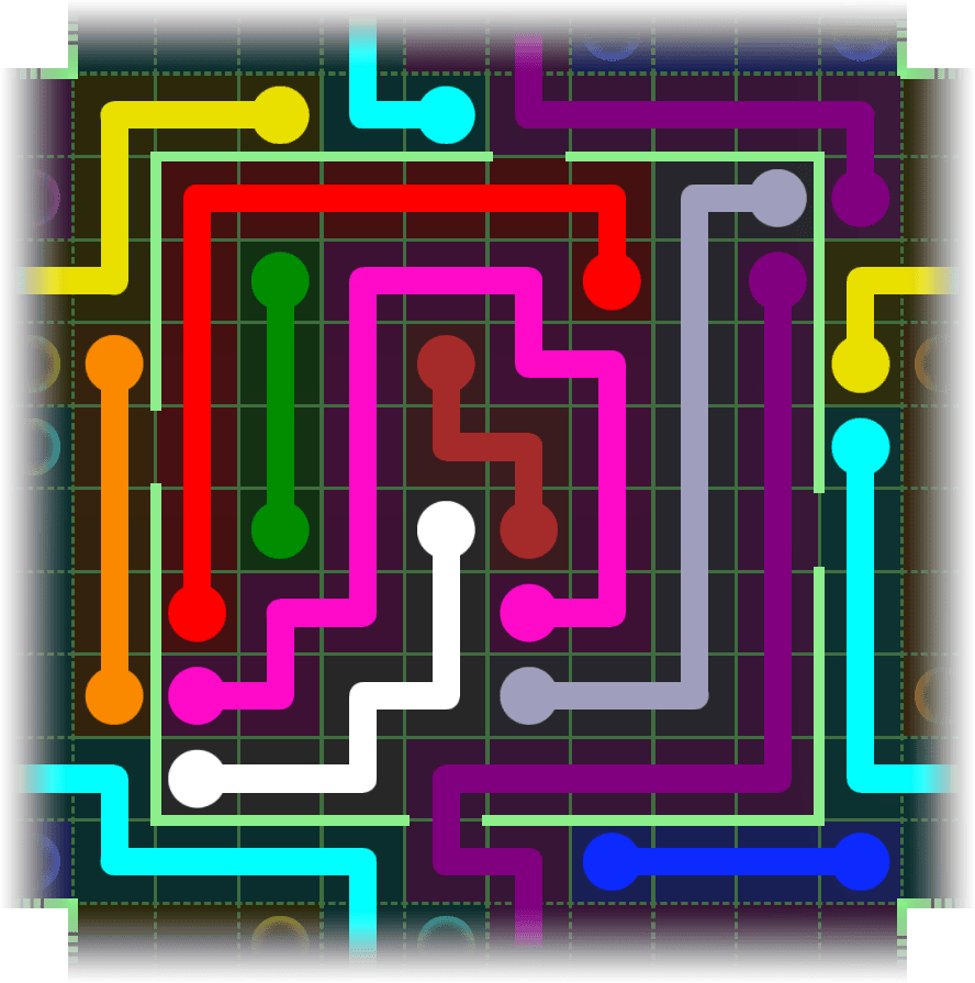 Flow Free Warps 2507 Solution