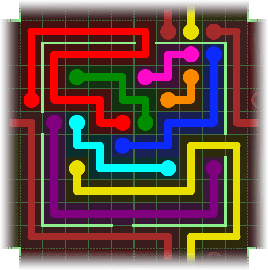 Flow Free Warps 2508 Solution