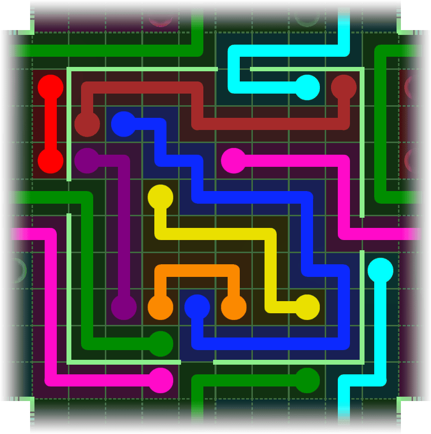 Flow Free Warps 2509 Solution