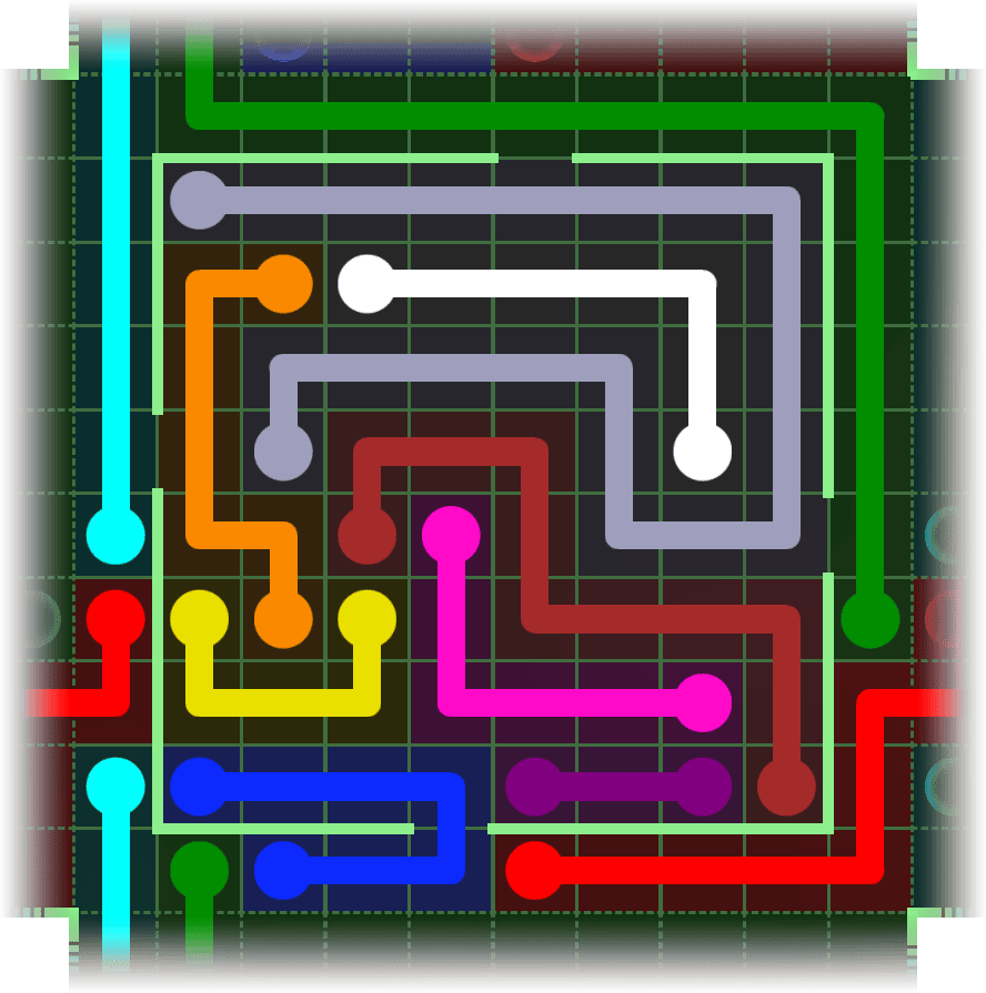 Flow Free Warps 2513 Solution