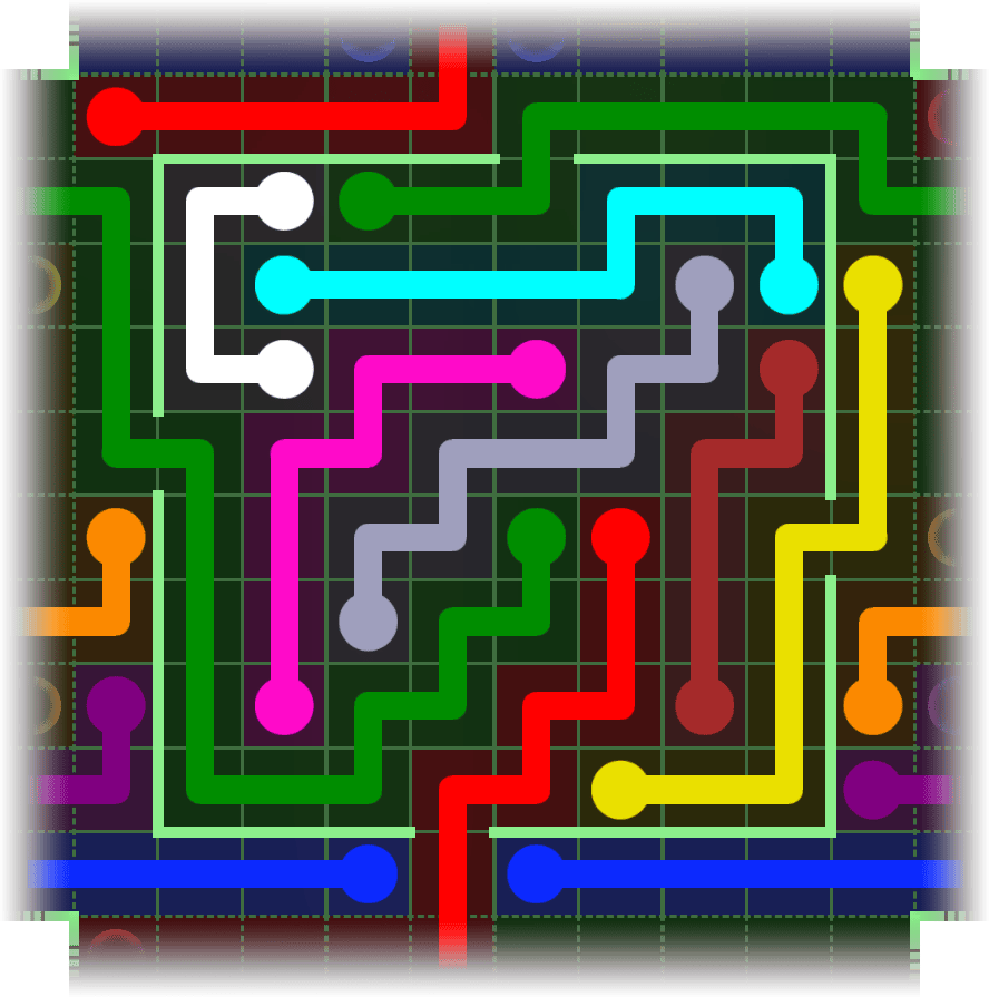 Flow Free Warps 2515 Solution