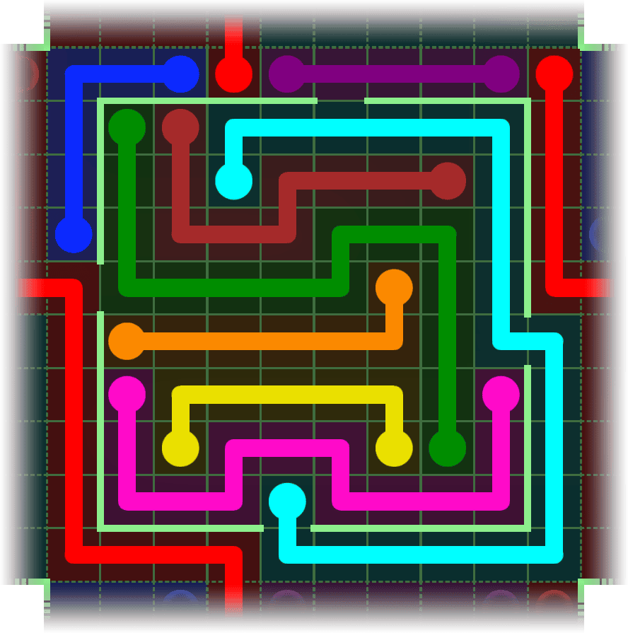 Flow Free Warps 2516 Solution