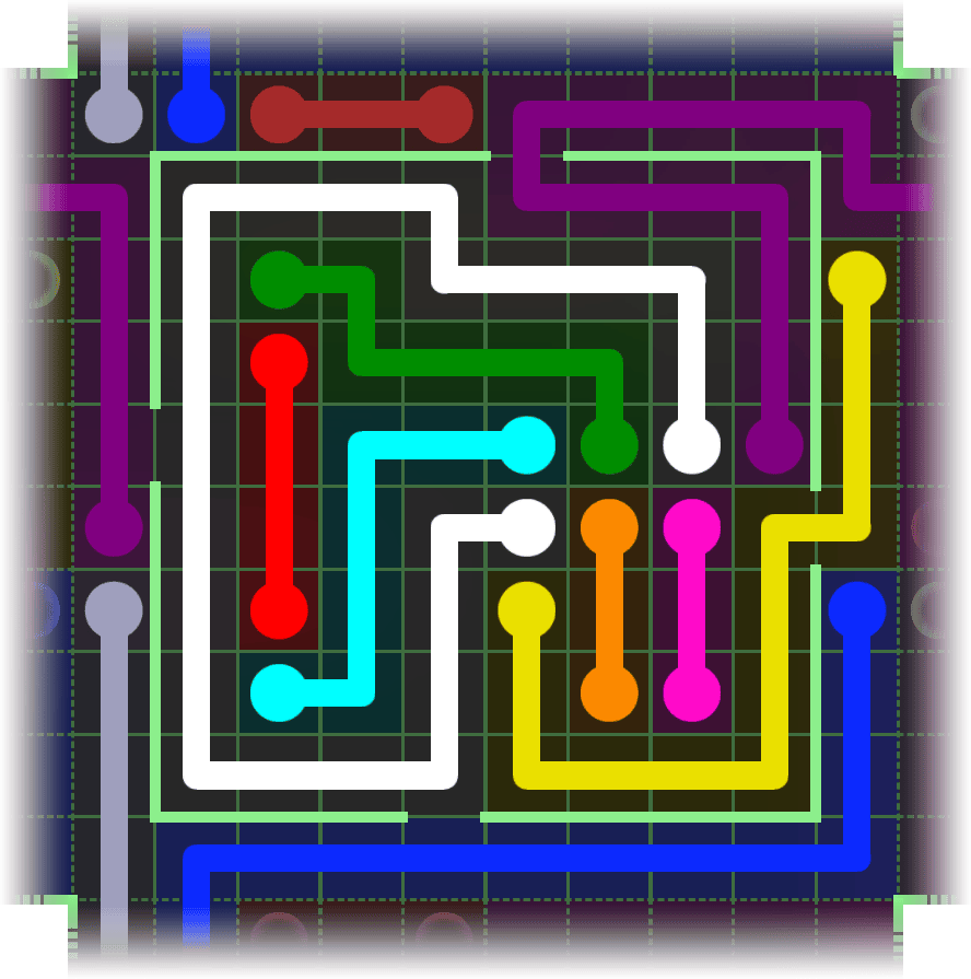 Flow Free Warps 2518 Solution