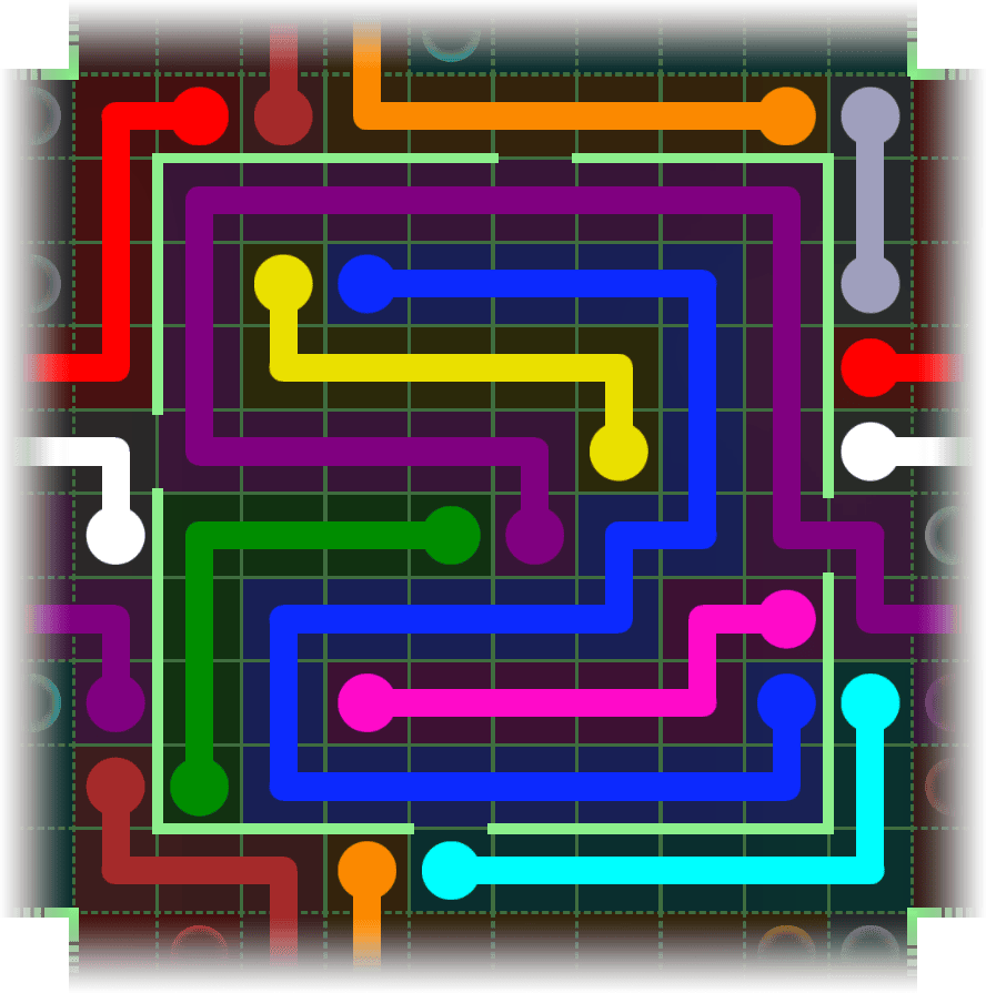 Flow Free Warps 2519 Solution