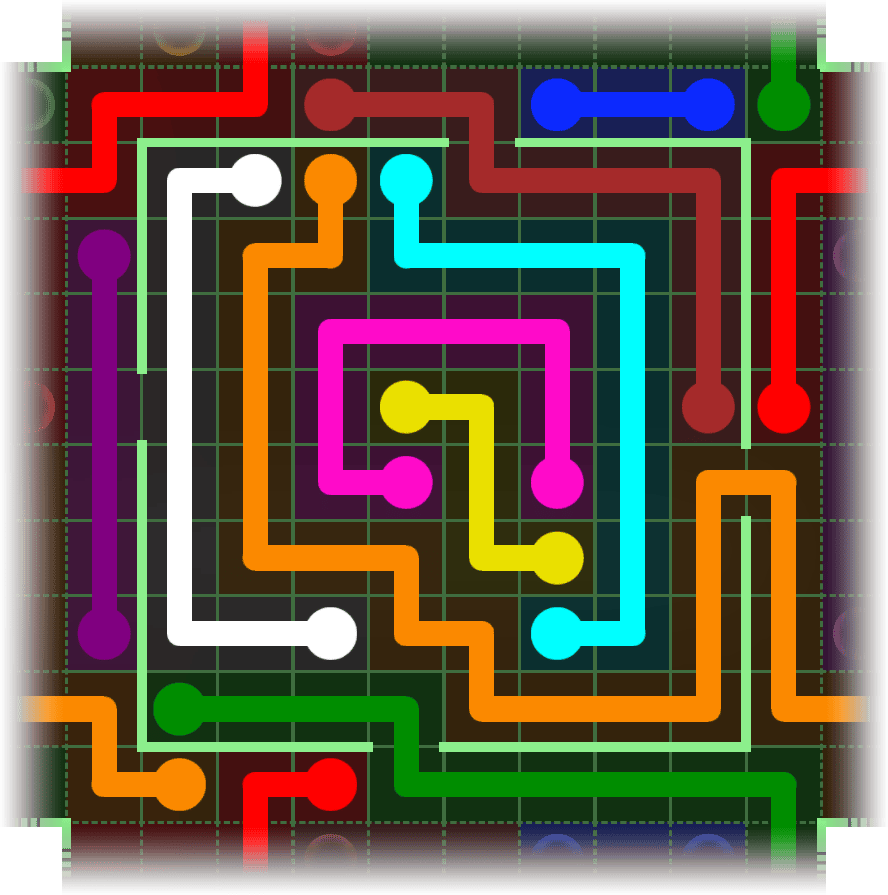 Flow Free Warps 2495 Solution