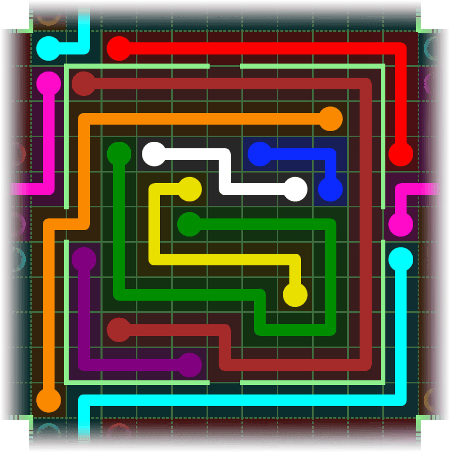 Flow Free Warps 2526 Solution