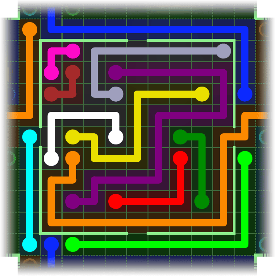 Flow Free Warps 2531 Solution