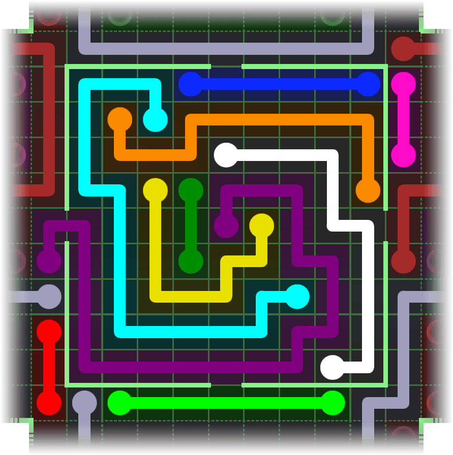 Flow Free Warps 2541 Solution