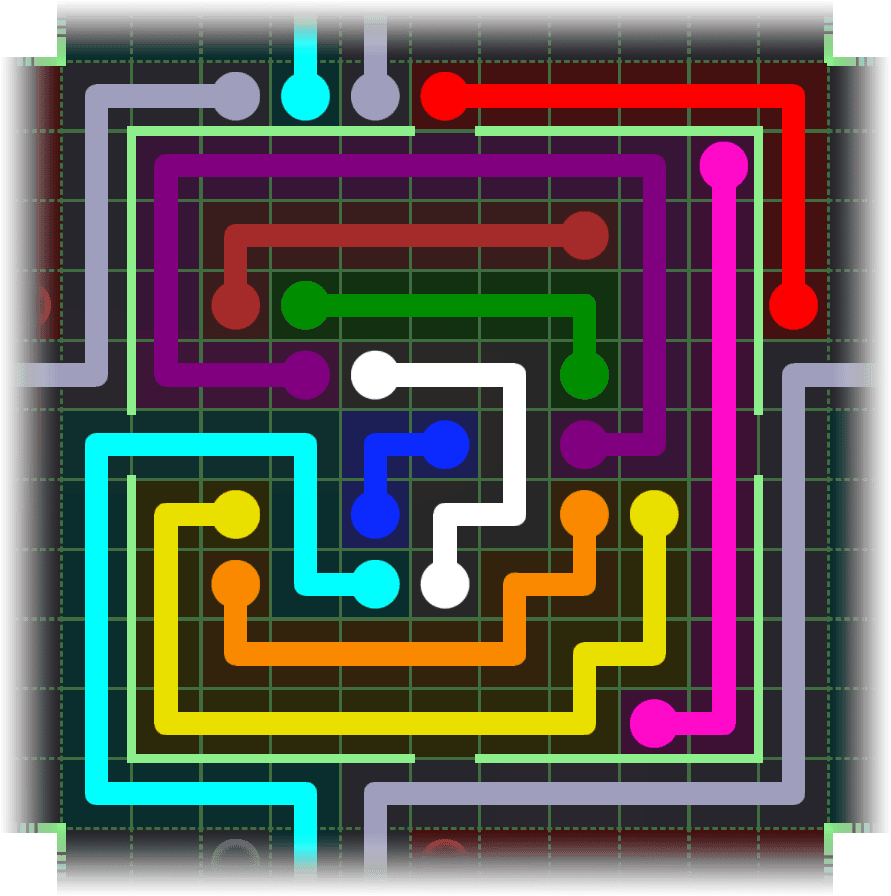 Flow Free Warps 2546 Solution