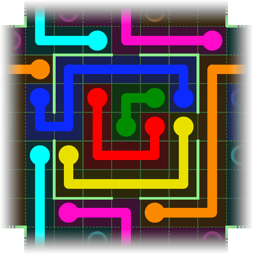 Flow Free Warps 2410 Solution