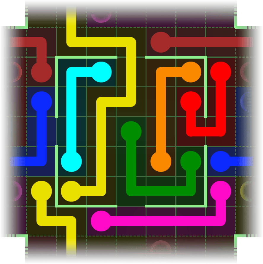 Flow Free Warps 2411 Solution