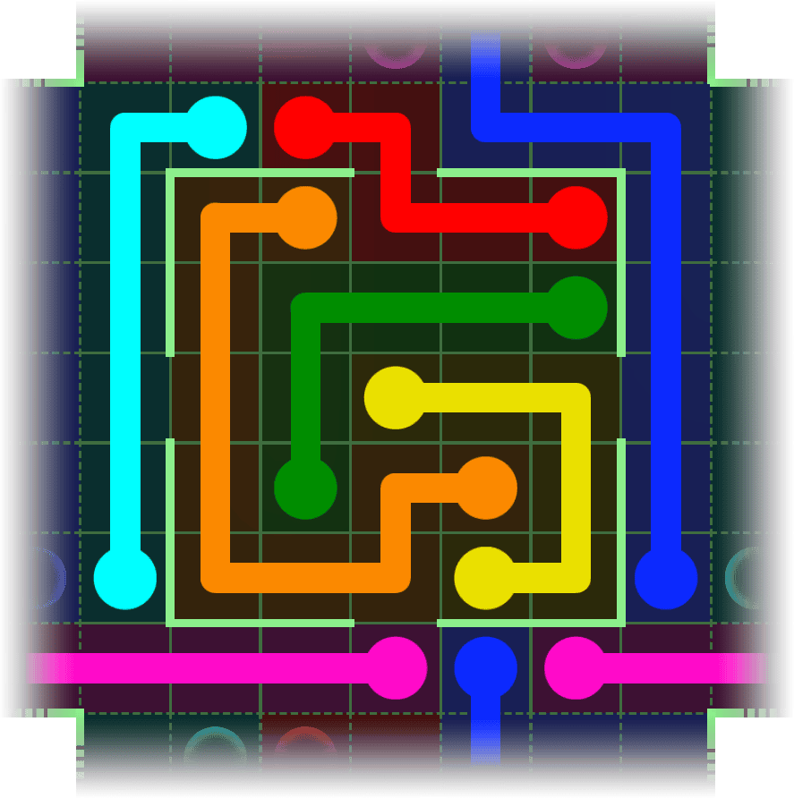 Flow Free Warps 2412 Solution