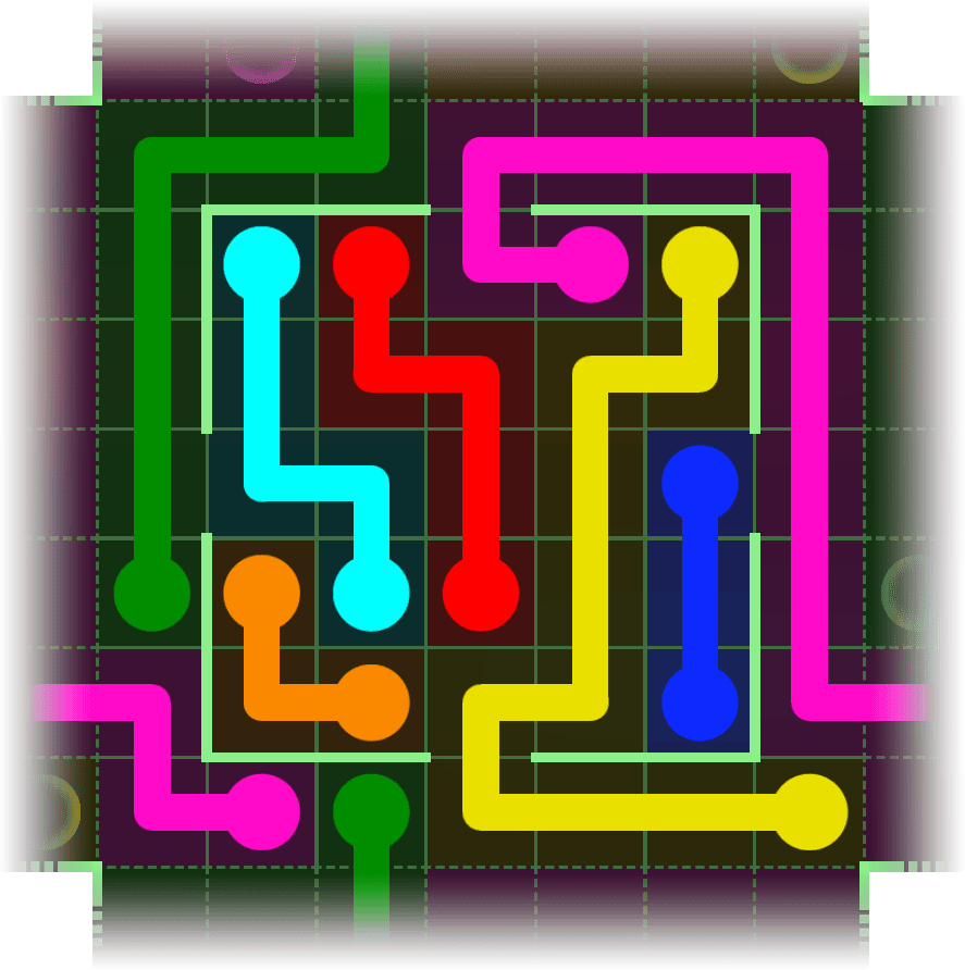 Flow Free Warps 2417 Solution