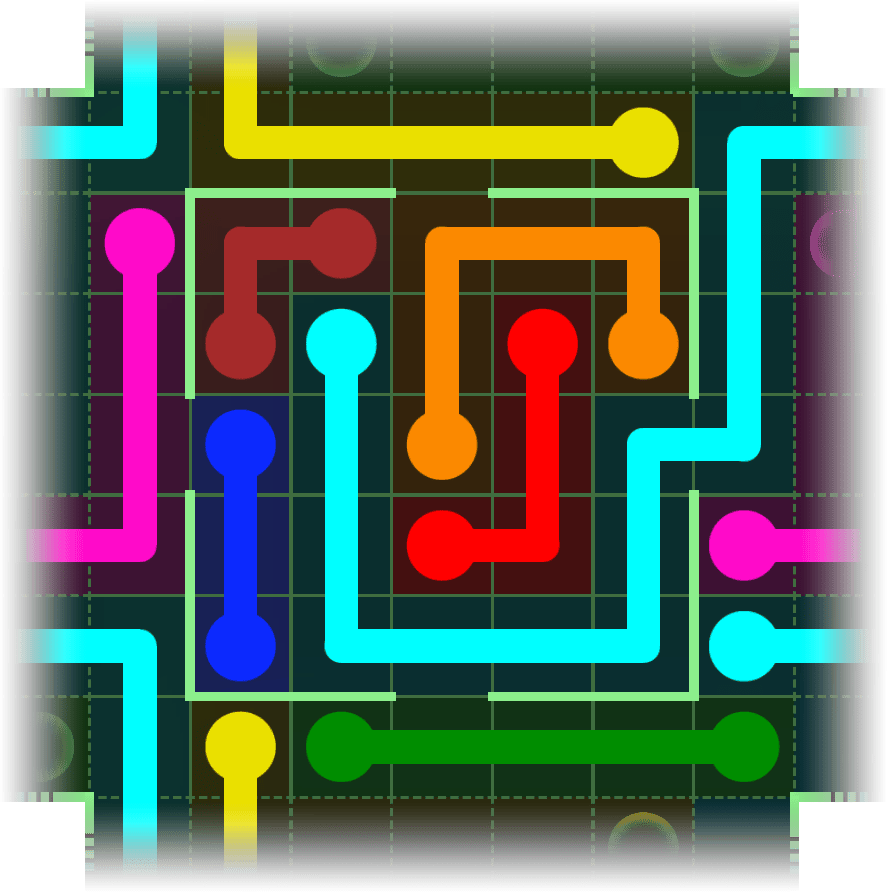 Flow Free Warps 2402 Solution