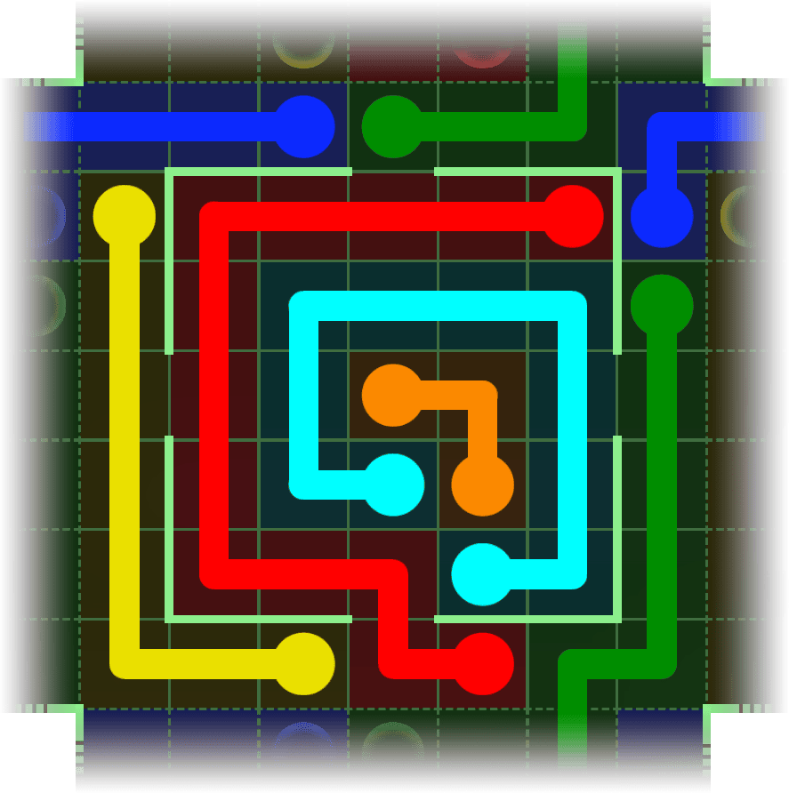 Flow Free Warps 2422 Solution