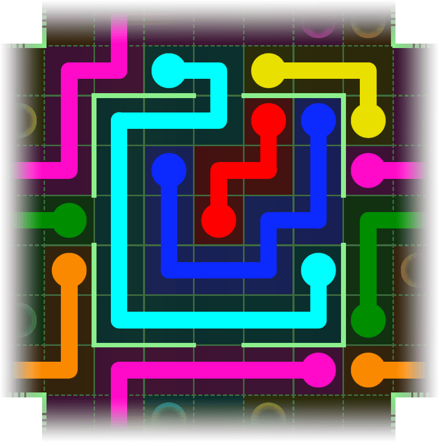 Flow Free Warps 2424 Solution