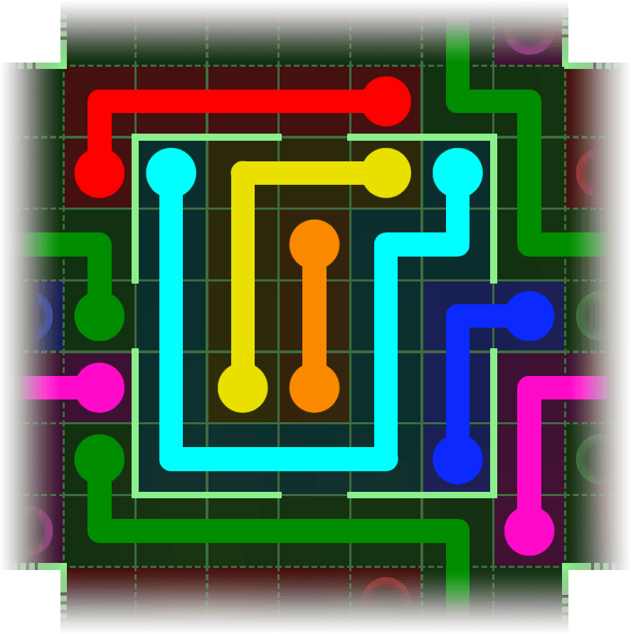 Flow Free Warps 2425 Solution