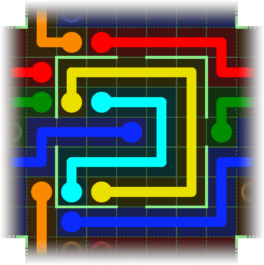 Flow Free Warps 2427 Solution