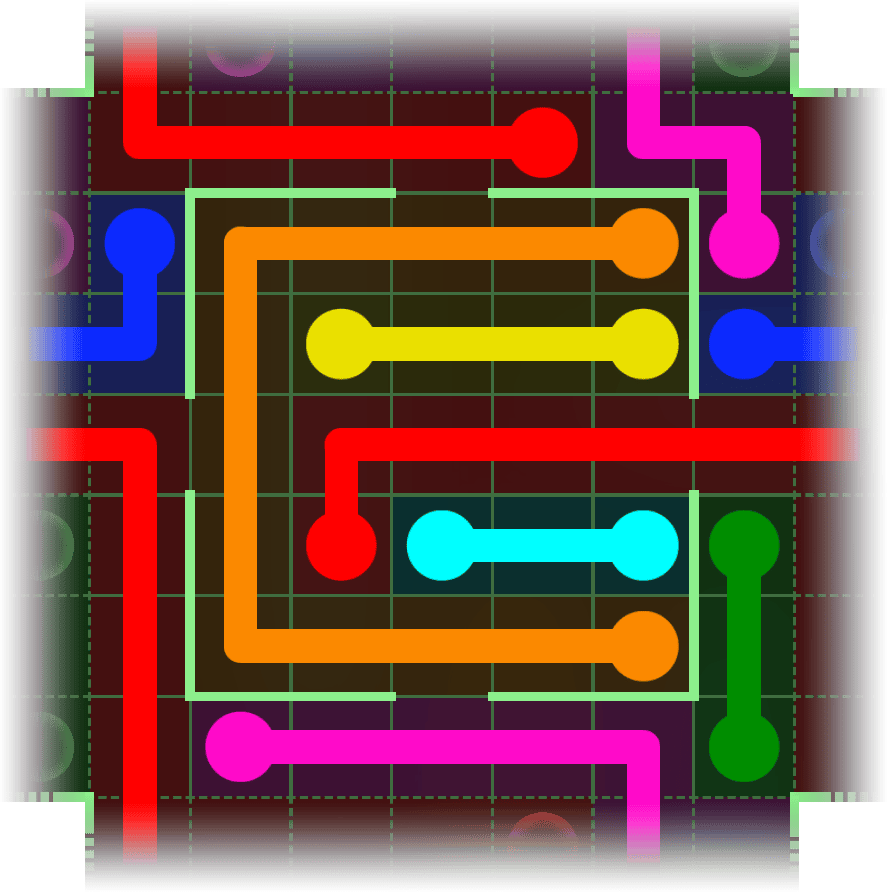 Flow Free Warps 2430 Solution