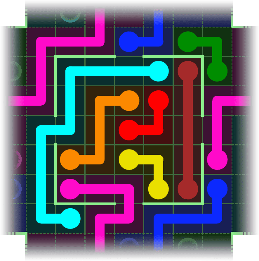 Flow Free Warps 2404 Solution