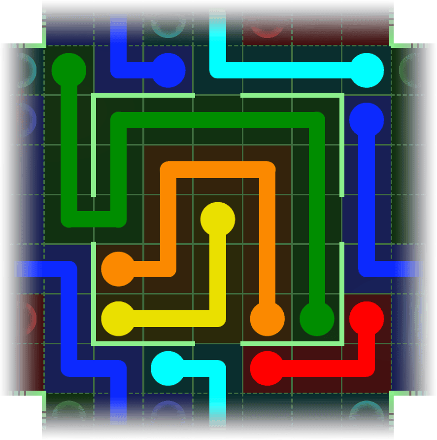 Flow Free Warps 2406 Solution