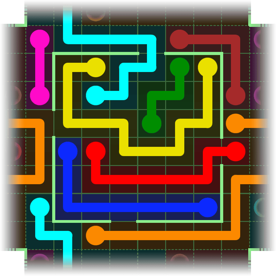 Flow Free Warps 2431 Solution