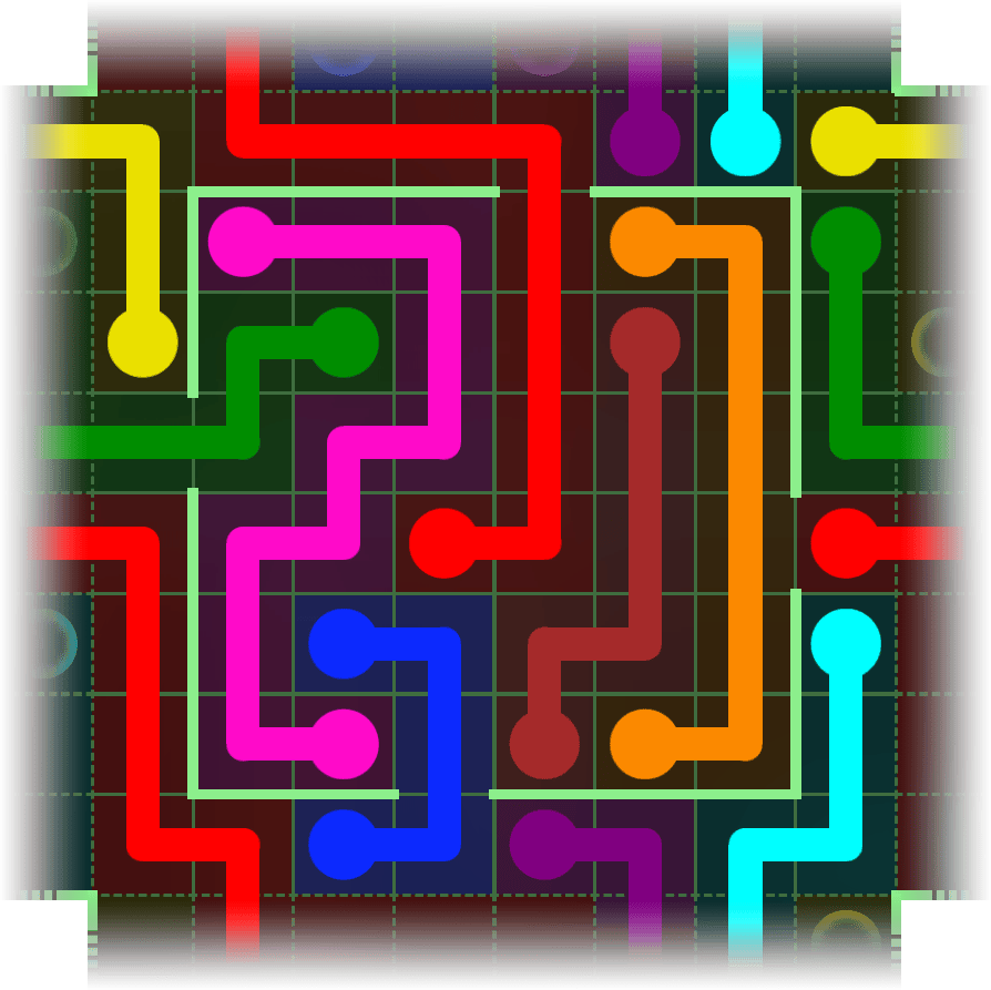 Flow Free Warps 2434 Solution