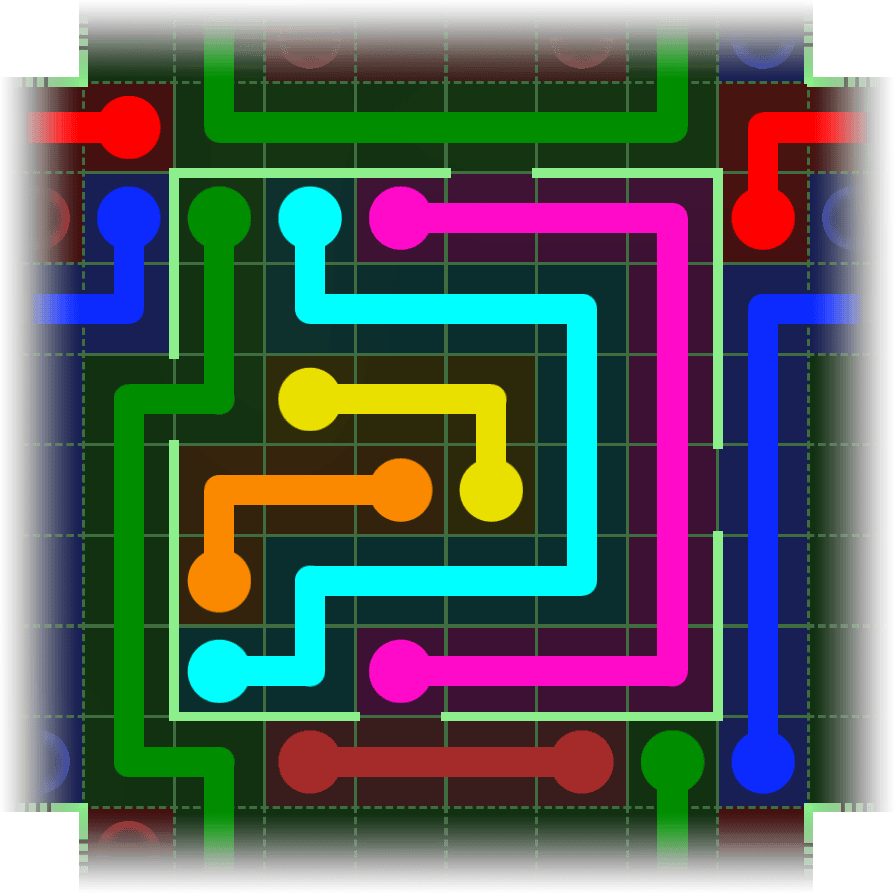 Flow Free Warps 2435 Solution