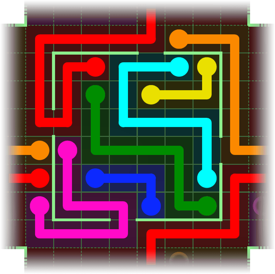 Flow Free Warps 2436 Solution