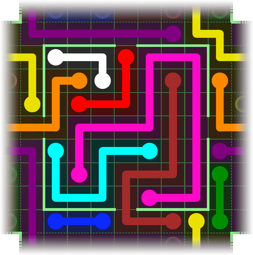 Flow Free Warps 2469 Solution