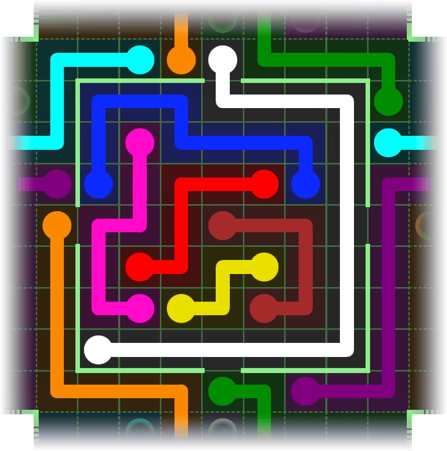 Flow Free Warps 2471 Solution