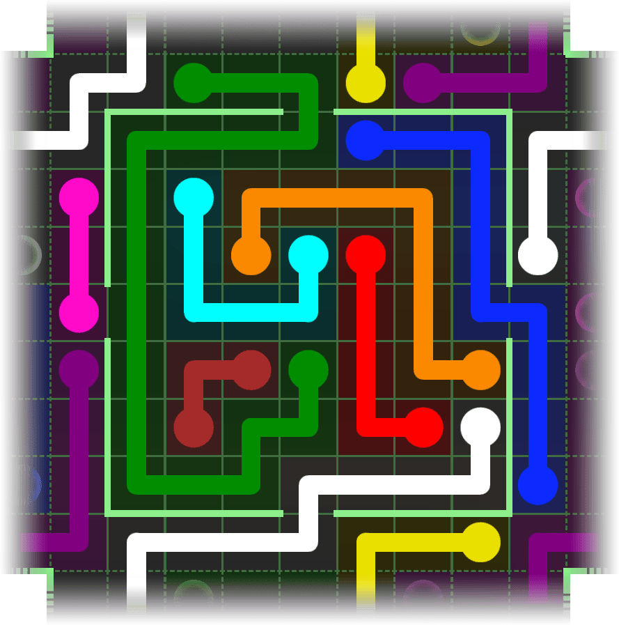 Flow Free Warps 2477 Solution