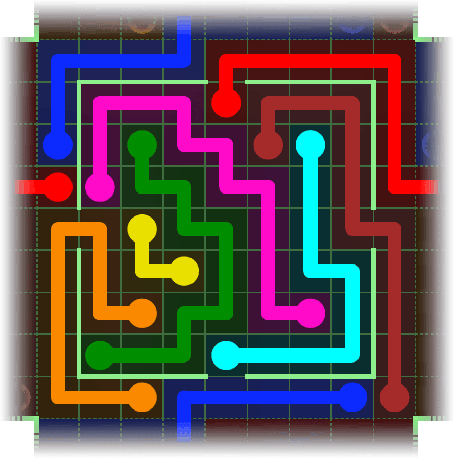 Flow Free Warps 2482 Solution