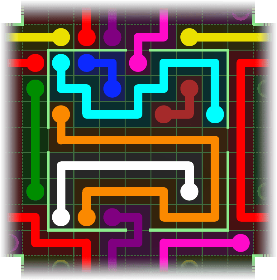 Flow Free Warps 2483 Solution