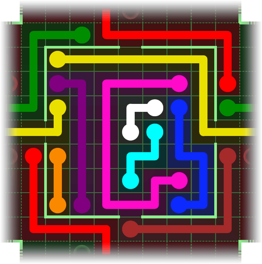 Flow Free Warps 2488 Solution