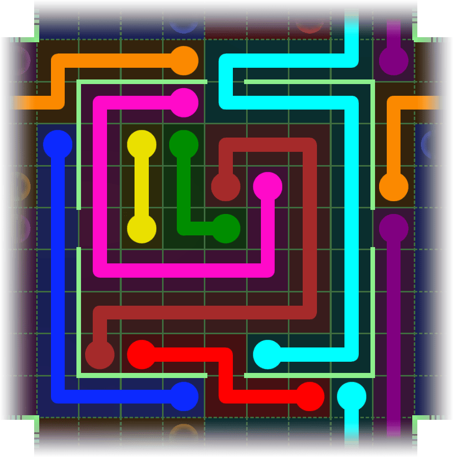 Flow Free Warps 2489 Solution