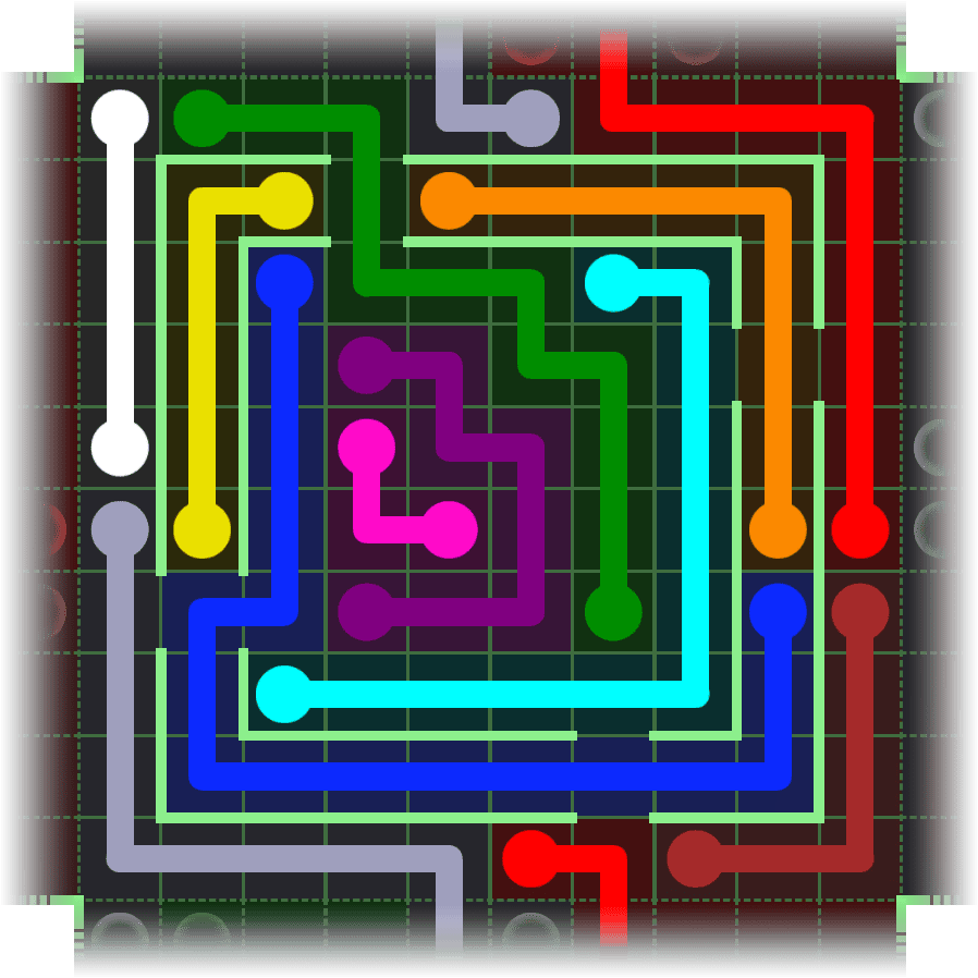 Flow Free Warps 2601 Solution