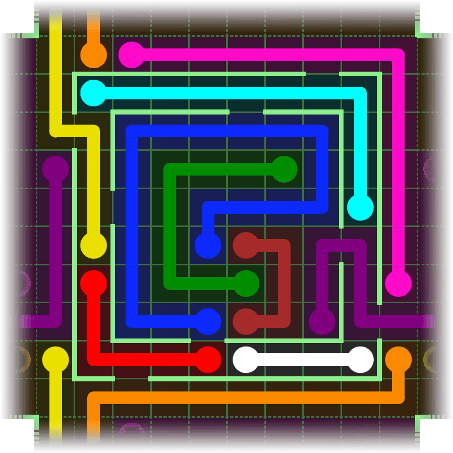 Flow Free Warps 2605 Solution