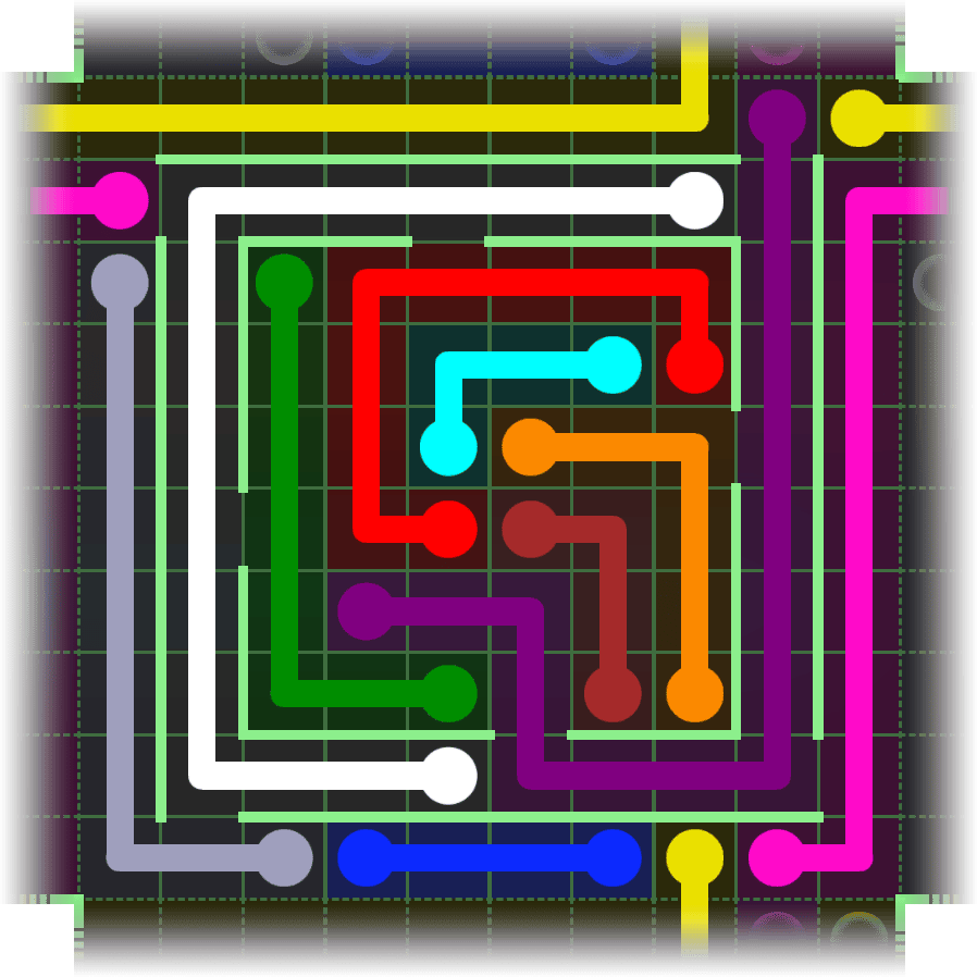 Flow Free Warps 2606 Solution