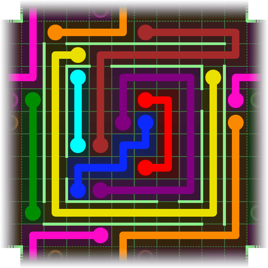 Flow Free Warps 2607 Solution