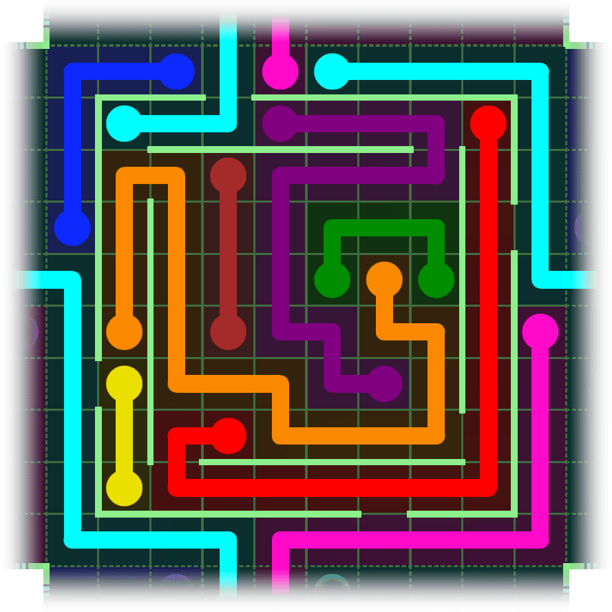 Flow Free Warps 2609 Solution