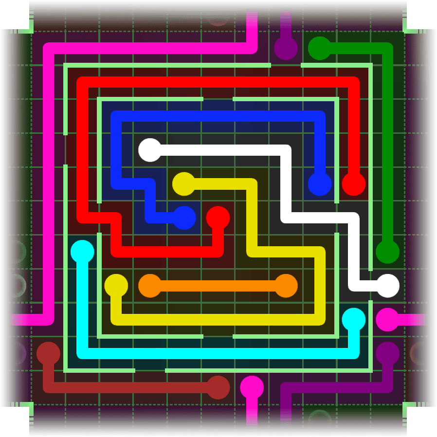 Flow Free Warps 2612 Solution