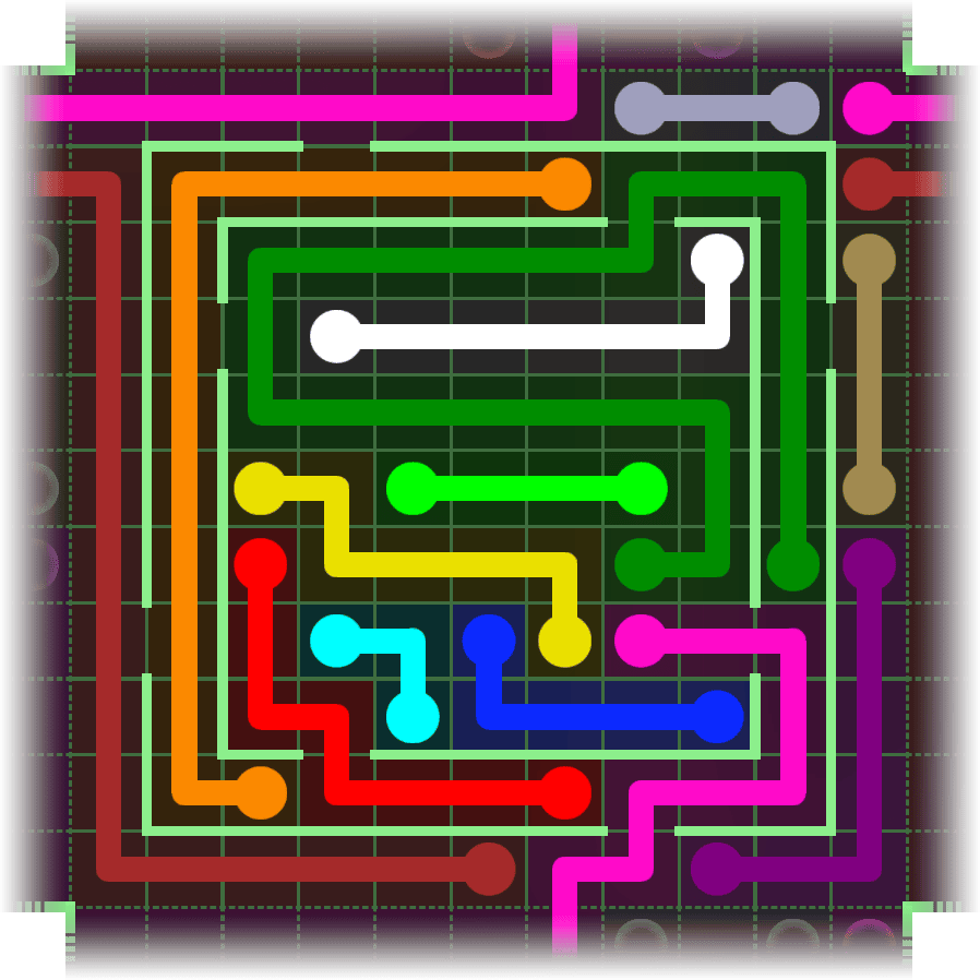Flow Free Warps 2617 Solution