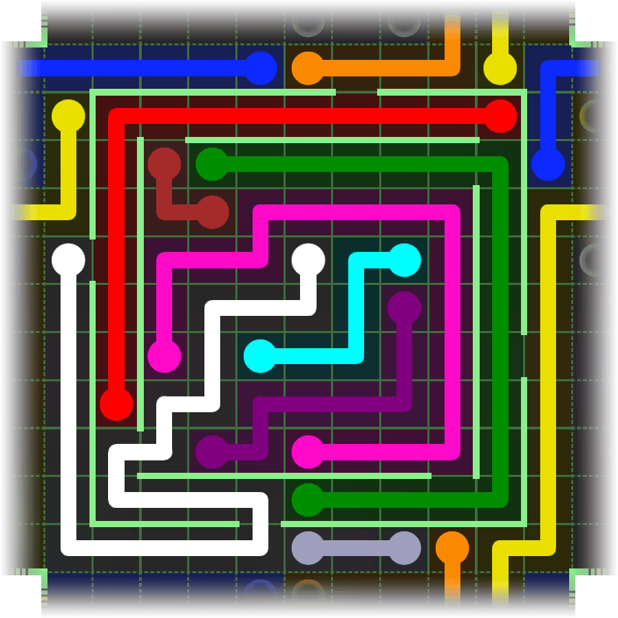 Flow Free Warps 2629 Solution